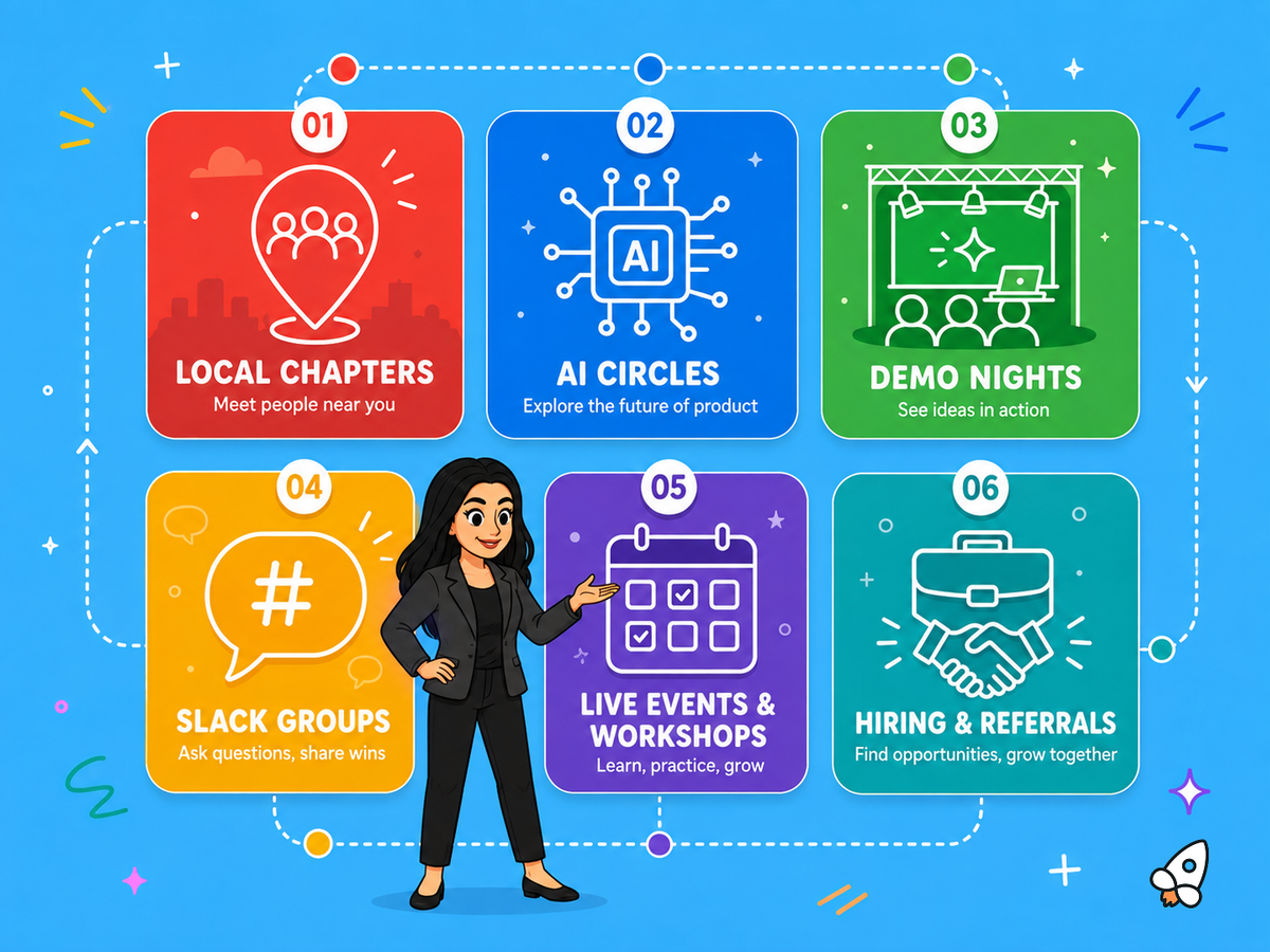 Top 6 Product Meetups for Career Growth