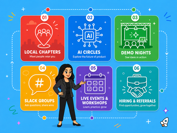 Top 6 Product Meetups for Career Growth